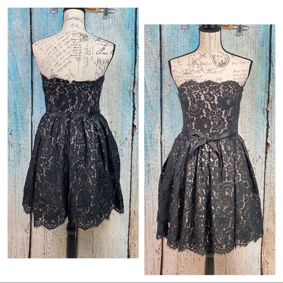 ROBERT RODRIGUEZ Target EUC Black Lace Cocktail Dress - Picture 4 of 16